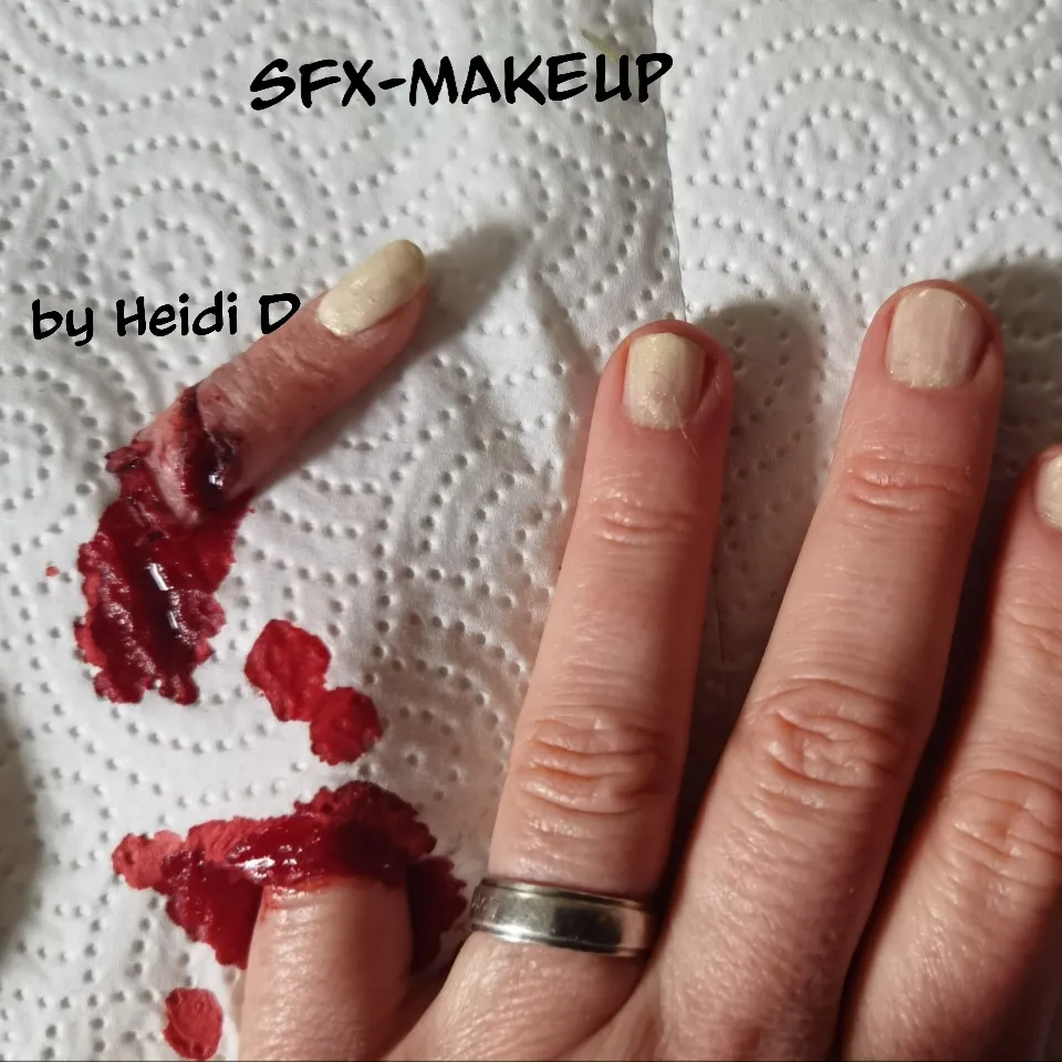 abgerissener Finger, SFX Makeup I Heidi Debbah, Maskenbildnerin & Visagistin
